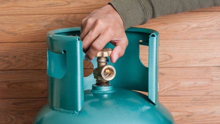 Pastikan regulator Anda memiliki karet seal pengaman. (Foto: Propane Warehouse)