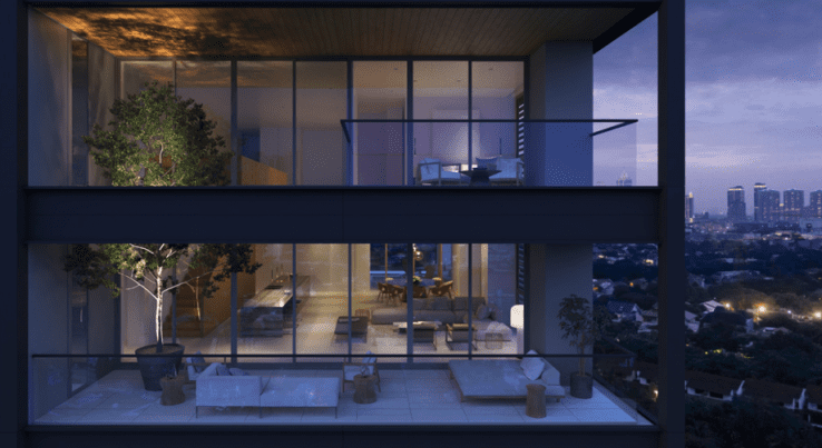 2. Apartemen Mewah di Jakarta: Sun and Moon