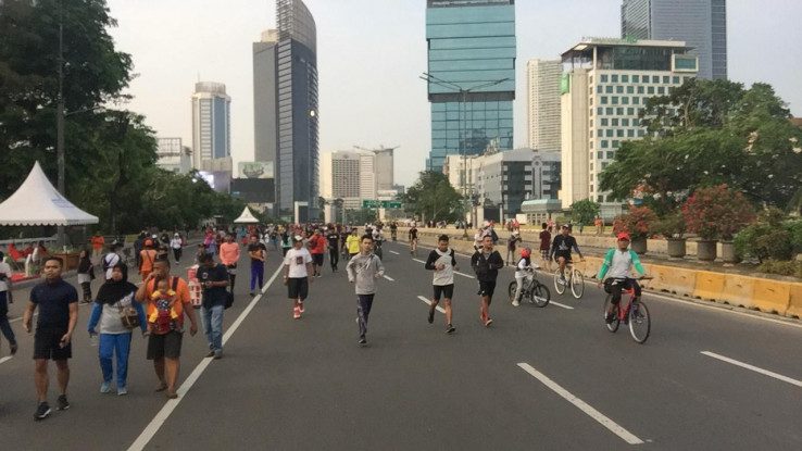 Tempat Jogging di Jakarta - Car Free Day Sudirman
