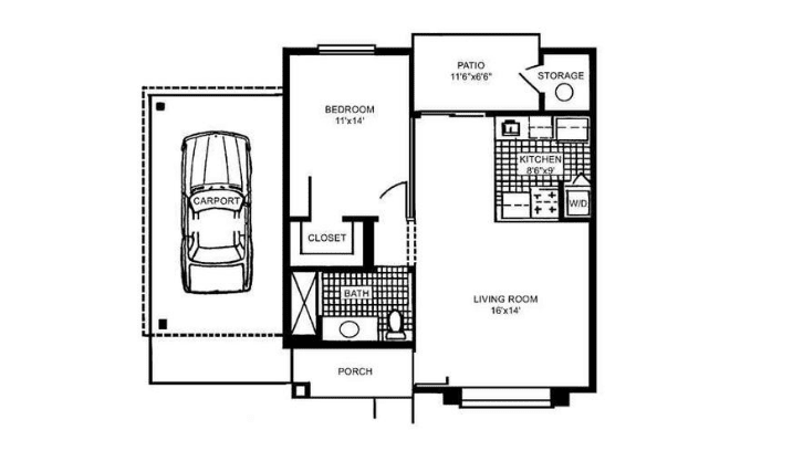 Rumah dengan 2 kamar tidur sudah menjadi standar dan paling banyak diminati. (Foto: Interior Design Ideas)