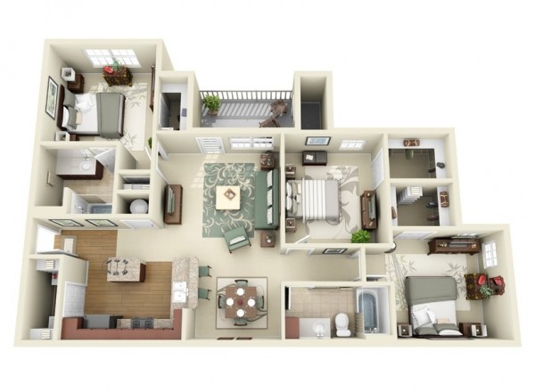 Desain Rumah Minimalis 3 Kamar