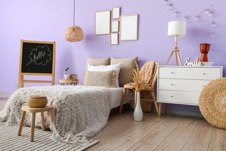 5. Warna Cat Rumah Lavender