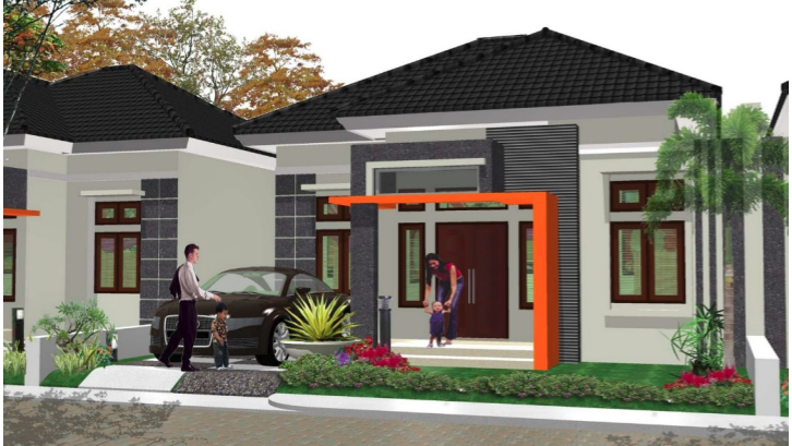Desain rumah tipe 90 minimalis modern. Desain rumah tipe 90 minimalis modern.