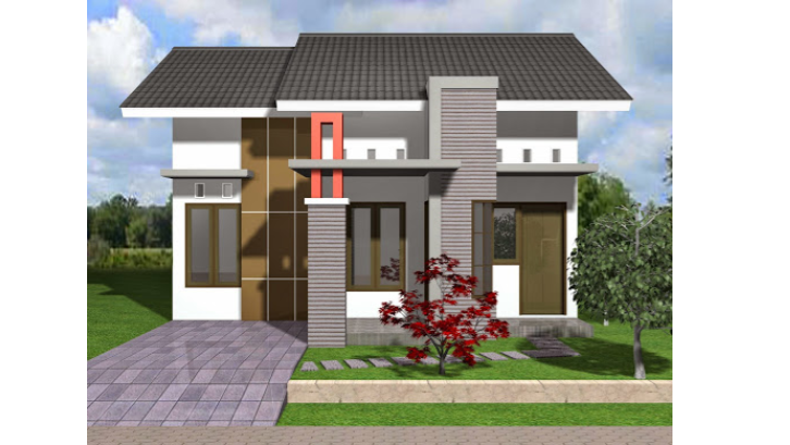 Desain rumah tipe 72 minimalis modern. (Sumber: Pinterest.com) Desain rumah tipe 72 minimalis modern. (Sumber: Pinterest.com)