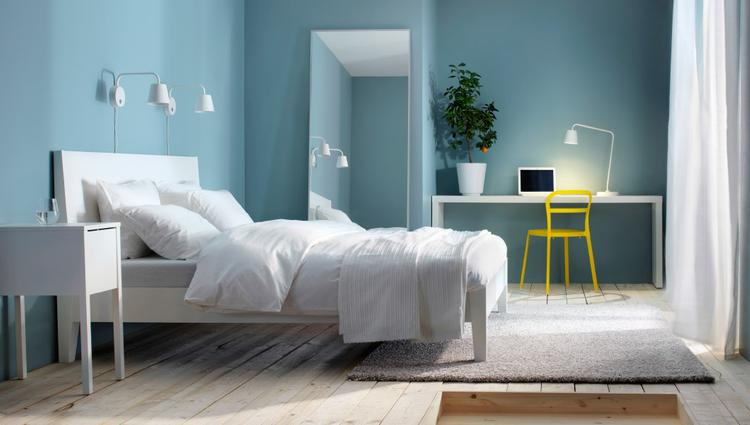 Warna Cat Rumah Biru Muda