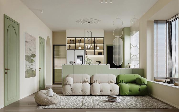 4. Warna Cat Rumah Sage Gree