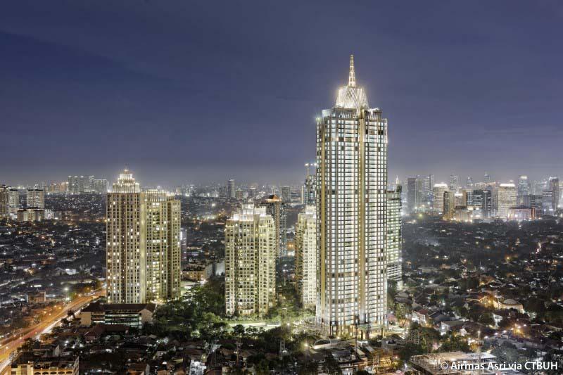 The Pakubuwono Signature menjadi kondominium paling tinggi di Jakarta (foto: rumah.com)