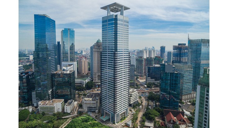 Sinarmas MSIG Tower merupakan salah satu gedung pencakar langit yang ramah lingkungan. (Foto: sinarmasmsiglife.co.id)