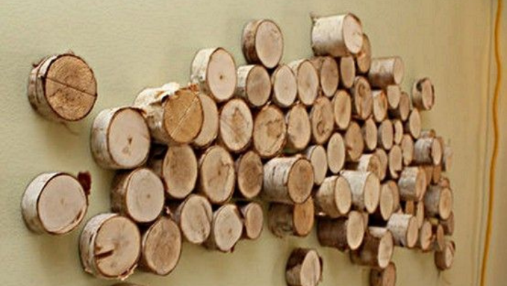 Sisa potongan kayu dapat menjadi hiasan dinding bernilai seni tinggi. (Foto: Pinterest - Rock n roll problems)