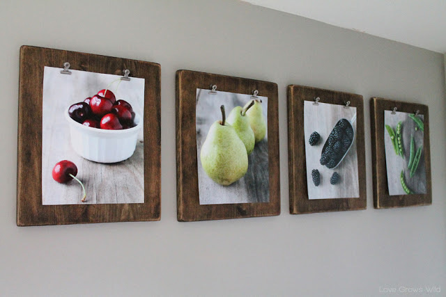 Bingkai foto berbahan papan, (Foto: itsalwaysautumn.com)