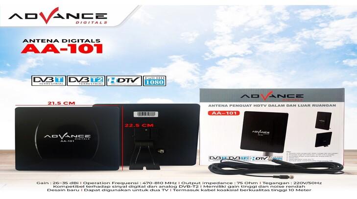 Antena TV Digital Advance AA-101 Penguat HDTV Antena TV Digital Advance AA-101 Penguat HDTV