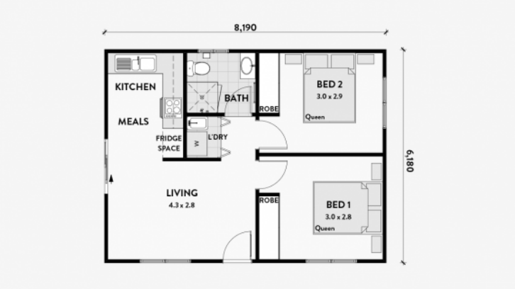 Rumah tipe 72 memiliki ukuran tanah dan bangunan yang jauh lebih luas. (Foto: Rumah DIY)