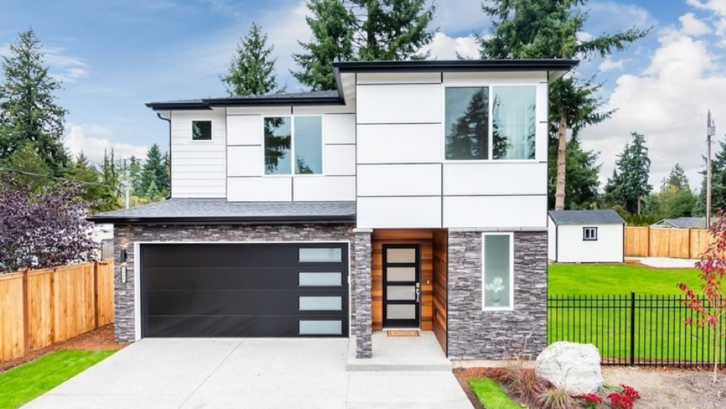Rumah minimalis 2 lantai type 36 modern.
