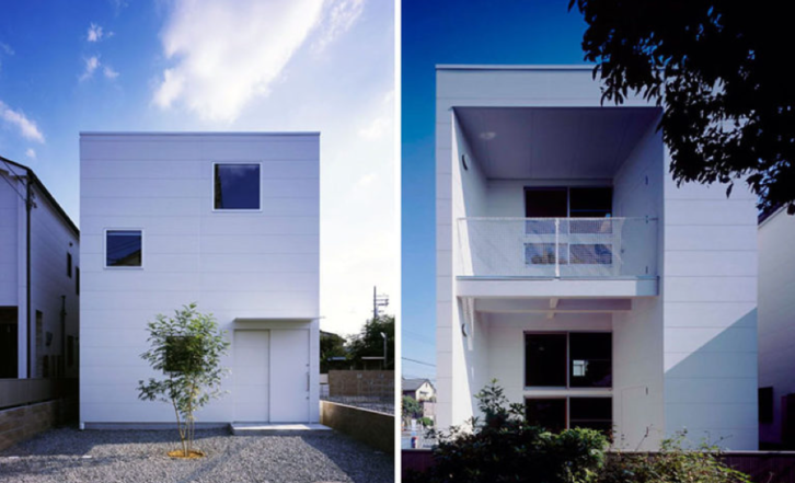 Rumah minimalis 2 lantai type 36 balkon.