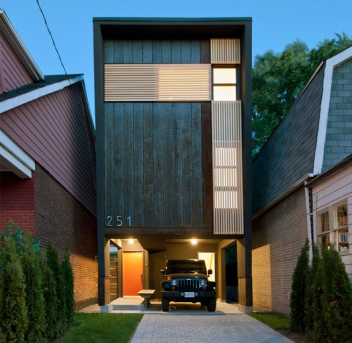Rumah Minimalis 2 Lantai Type 36 industrial.
