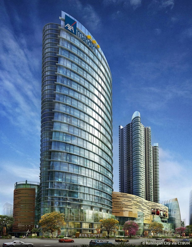 Gedung perkantoran ini termasuk dalam kategori premium dan punya akses langsung ke pusat perbelanjaan. (Foto: skyscrapercenter.com)