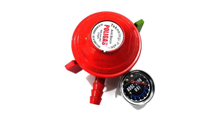 Simpel dan mudah untuk digunakan, regulator Poligas bisa menjadi opsi utama dalam memilih regulator gas. (Foto: Shopee)