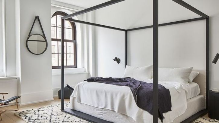 Desain yang dibuat untuk menciptakan ketenangan saat berada di kamar. Foto: (Elle Décor)