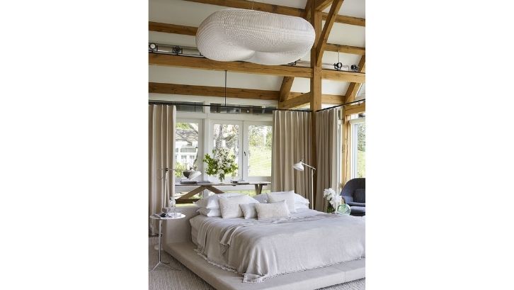 Gaya tradisional membuat kamar tampak berseni Foto: (Elle Décor)