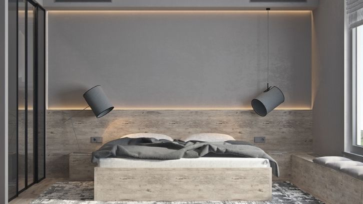 Material-material ekspos adalah inti dari desain industrial. Foto: (Home Designing)