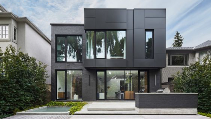 Warna Cat Rumah Bagian Luar yang Elegan Hitam