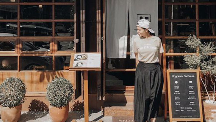 Cafe nuansa Jepang memberikan kesan tradisional . (Sumber: Pinterest.com)
