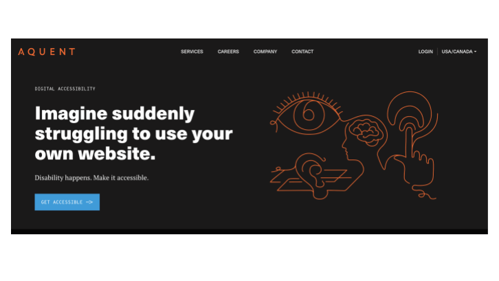 Situs freelance Aquent (Sumber: Aquent)