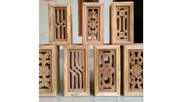 Kayu bisa memberikan tampilan yang natural. (Foto: Shopee)