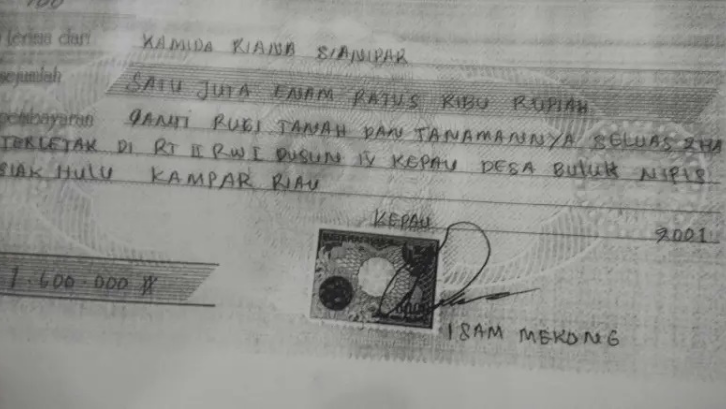 Contoh Kwitansi Jual Beli Tanah 8