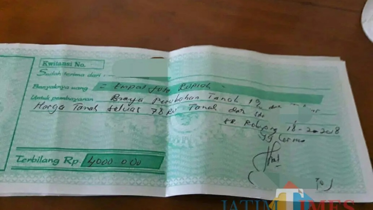 Contoh Kwitansi Jual Beli Tanah 9