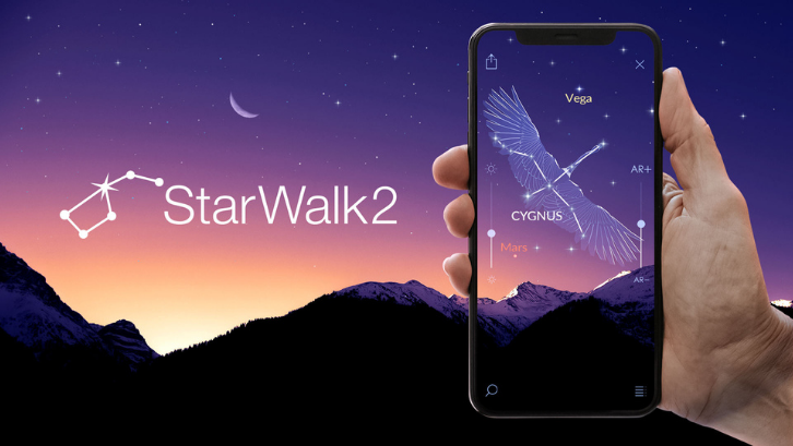 Nikmati indahnya langit di luar angkasa dengan menggunakan aplikasi Star Walk 2. (Foto: Vito Technology)