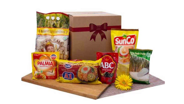 Contoh parcel lebaran sembako. (Foto: istyle.id)