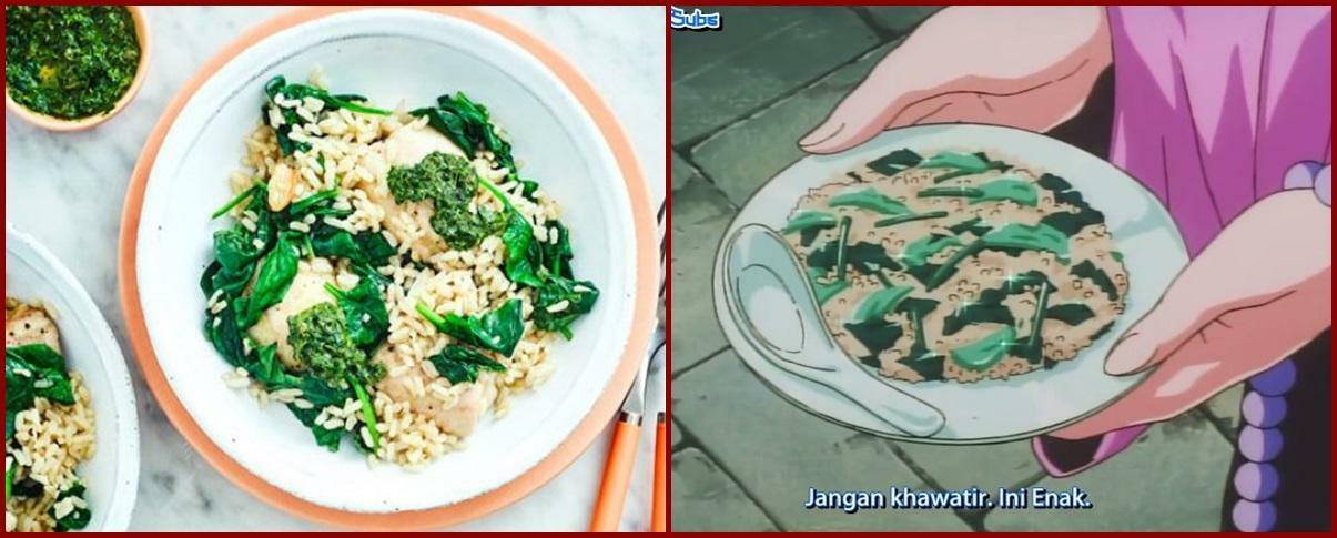 29 Potret Makanan di Anime Master Cooking Boy (Shin Chuka Ichiban)