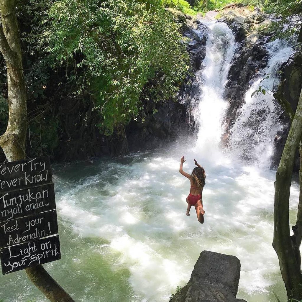Air Terjun Aling-Aling, Favorit Pecinta Tantangan