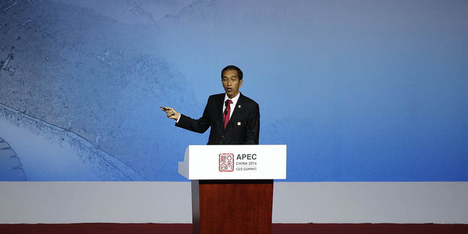 4 Cerita Unik Ketika Jokowi Presentasi Di Apec