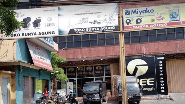 5. Toko Elektronik Surabaya Terlengkap: Surya Agung Elektronik