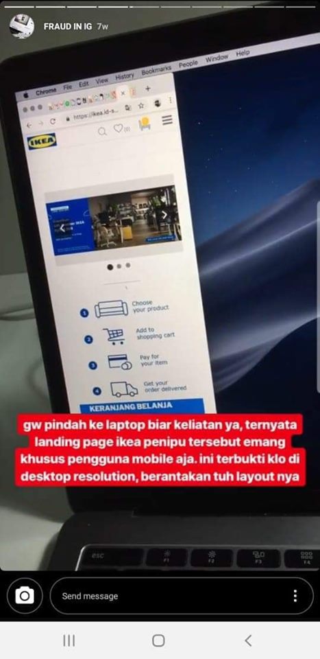 Hati-Hati Penipuan Website IKEA Abal Abal!