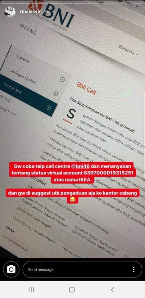 Hati-Hati Penipuan Website IKEA Abal Abal!