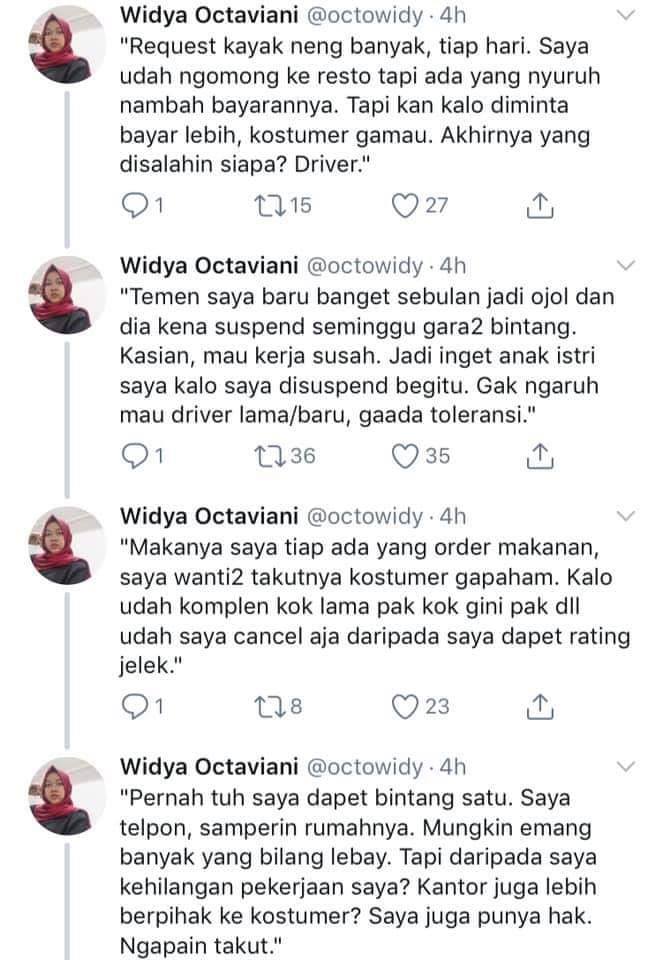 Jangan Sembaran Kasih Rate Bintang Ke Ojek Online!
