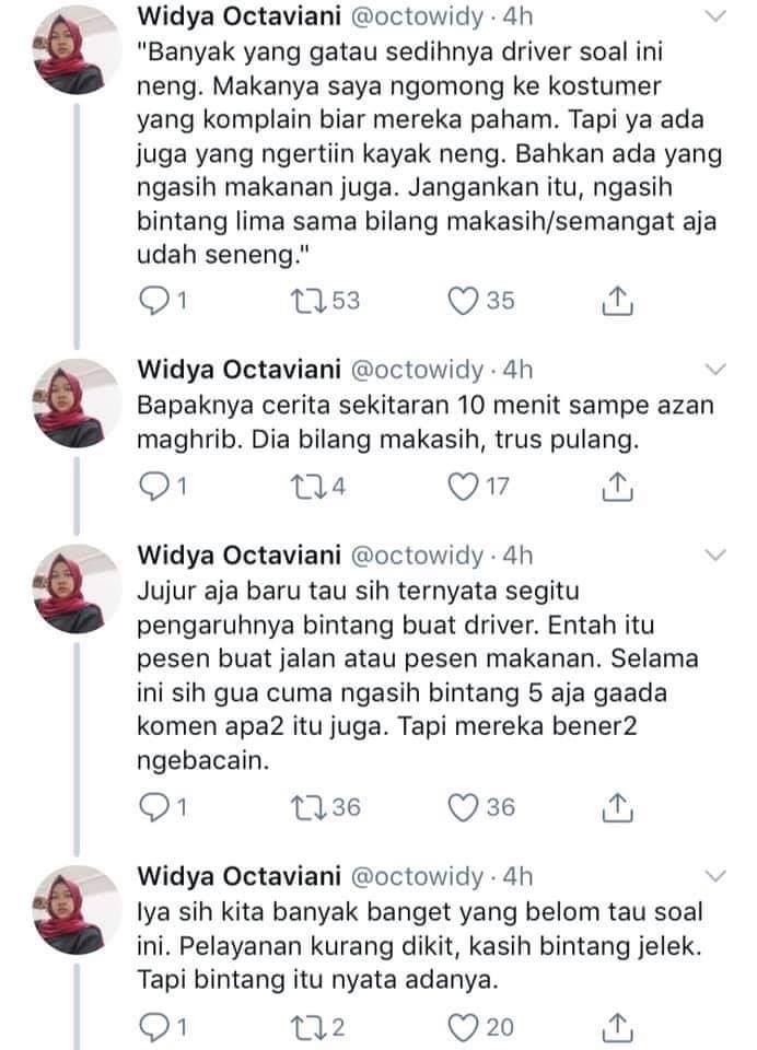 Jangan Sembaran Kasih Rate Bintang Ke Ojek Online!