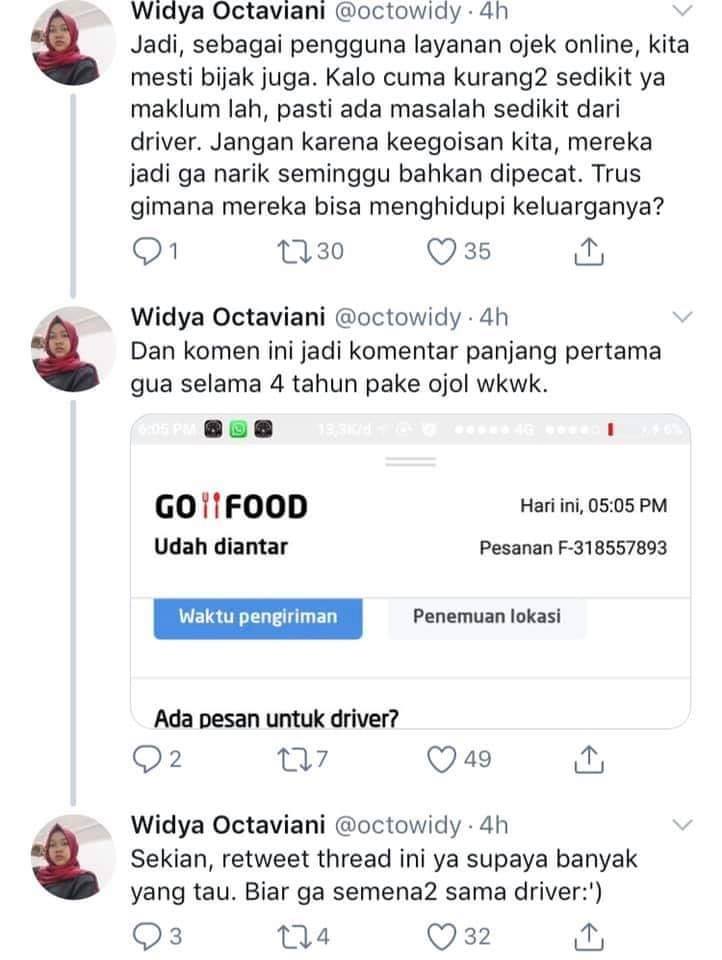 Jangan Sembaran Kasih Rate Bintang Ke Ojek Online!