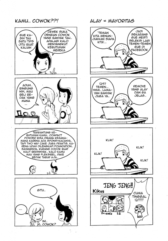 Komik 'Panti Jomblo', Rumahnya Para Tuna Asmara.