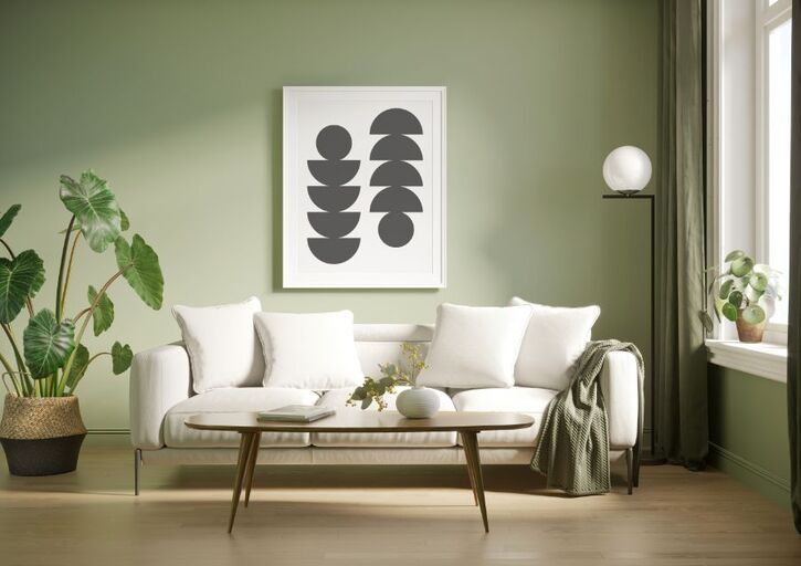 Jadi bisa disimpulkan warna olive itu merupakan kombinasi antara warna hijau tua dan kuning. (Foto: Paintzen.com)