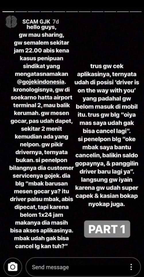 Waspada Modus Penipuan Gopay Gojek