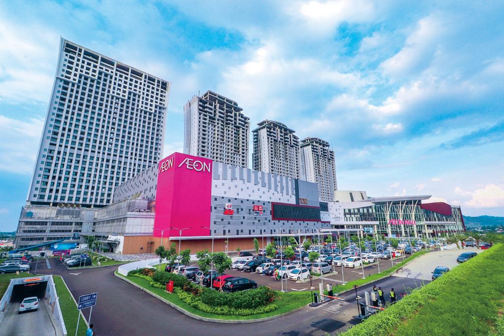 Konsep Bangunan AEON Mall Sentul