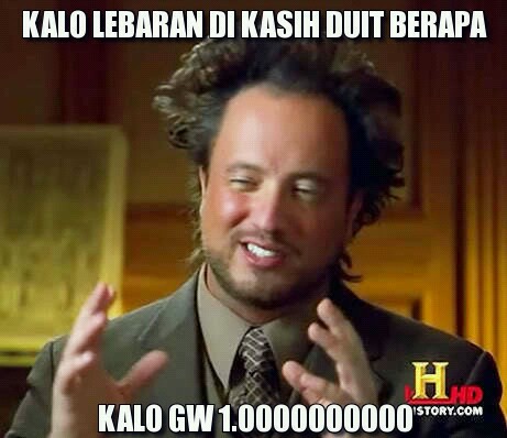 Tipe Orang Yang Muncul Ketika Lebaran Tiba