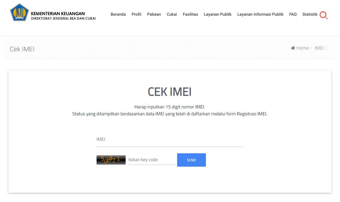 Cara Cek IMEI Di Bea Cukai Yang Benar Cara Cek IMEI Di Bea Cukai Yang Benar