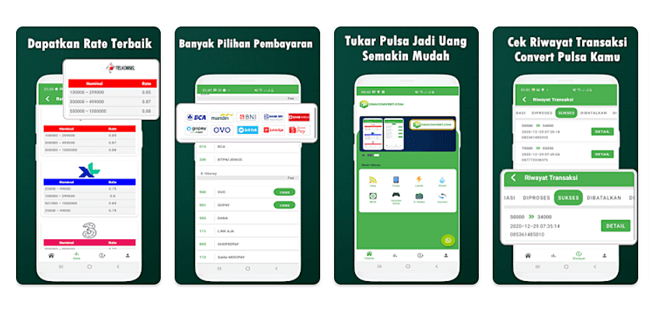 Cara Convert Mengubah Pulsa Menjadi Ke Saldo Dana