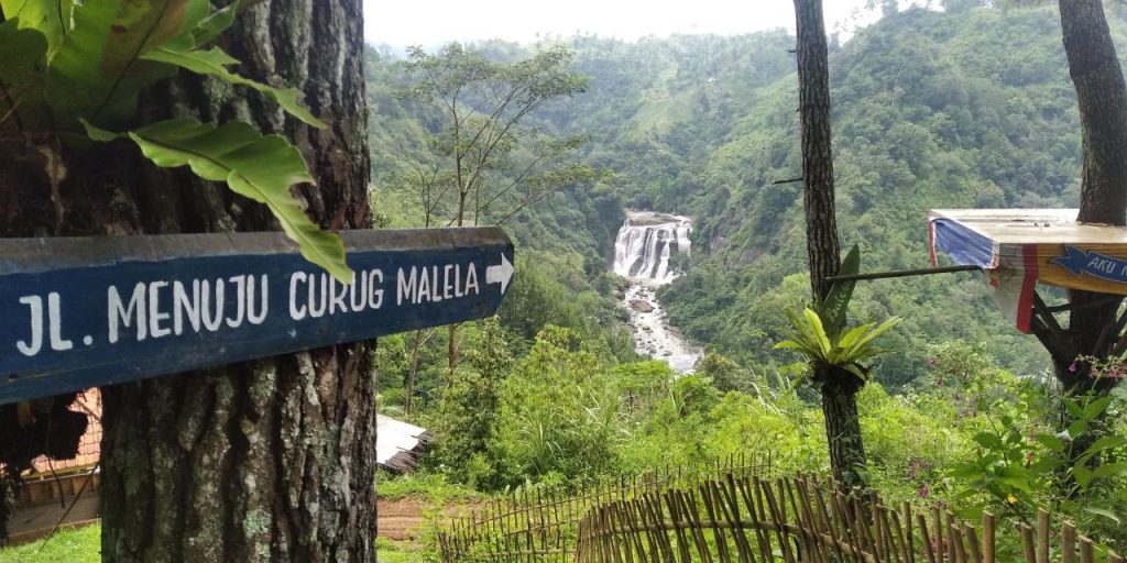 Lokasi Curug Malela Lokasi Curug Malela