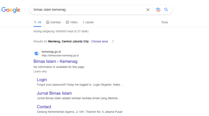 Alt Text - Begini cara cek jadwal imsakiyah Ramadan 2023 melalui laman Kemenag RI